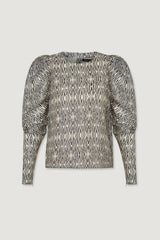 MAGALI PASCAL Lowry Top - Midnight Rainforest