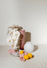 MARMOSET FOUND Opal Ball Vase Small - White