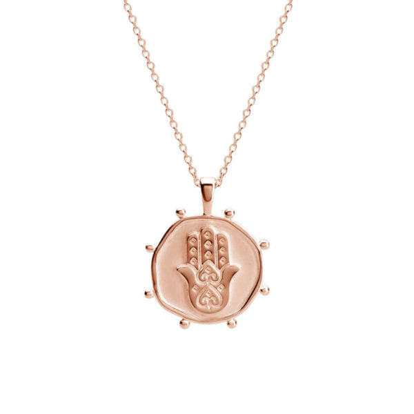 Murkani, Protect Necklace, Rose Gold Plate