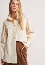 MOS THE LABEL Wanderer Blouse, Ivory