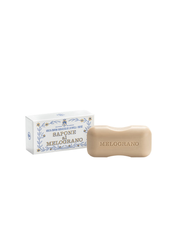 Santa Maria Novella, Milk Soap, Melograno Soap - single bar, bath size