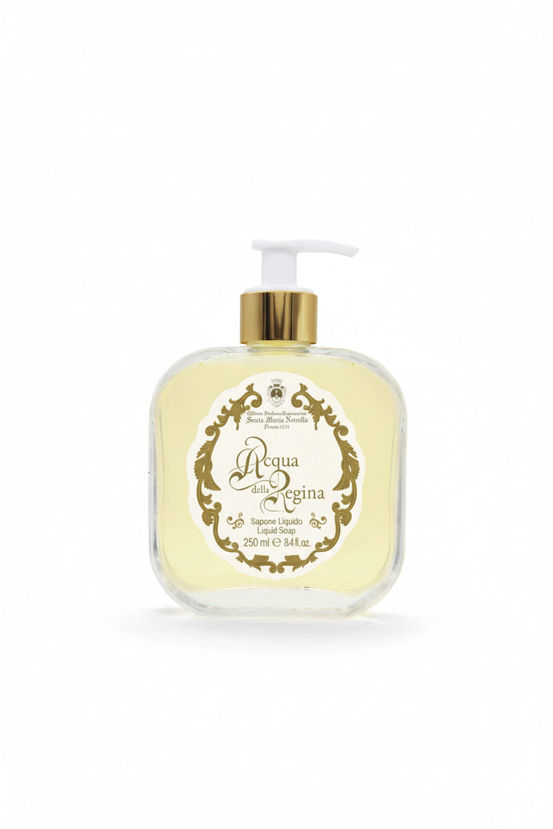 Santa Maria Novella Acqua della Regina Liquid Soap, pump bottle, studio shot