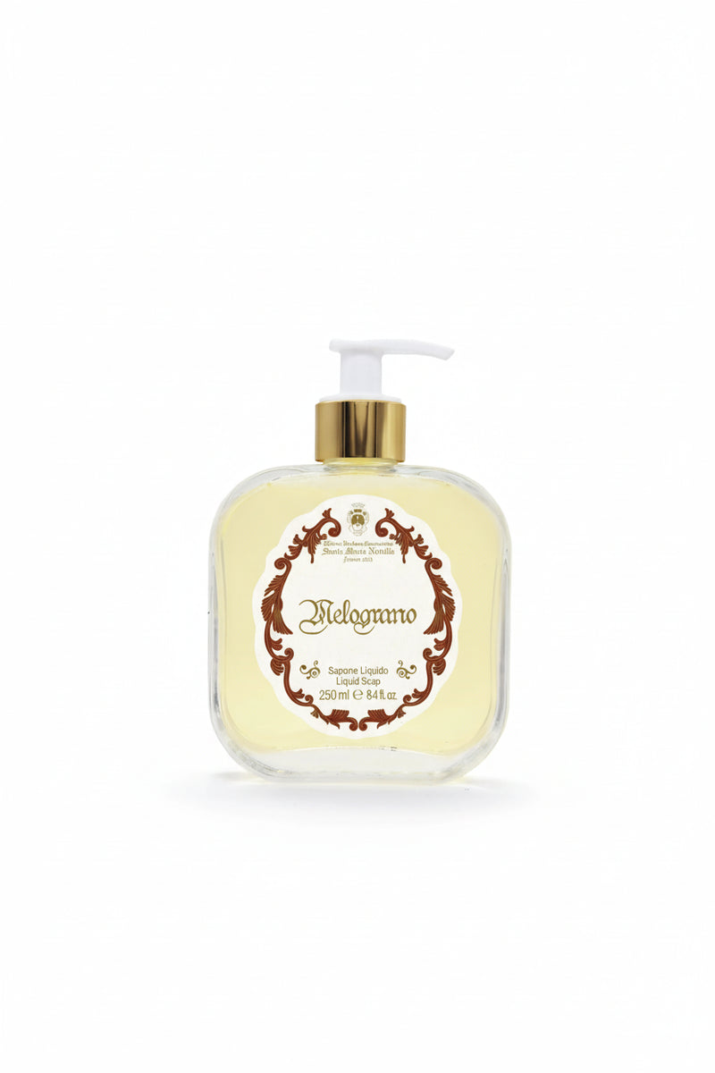 Santa Maria Novella Melograno Liquid Soap, pump bottle, studio shot