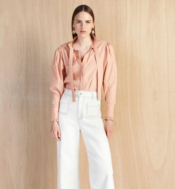 MAGALI PASCAL Odette Shirt - Peach