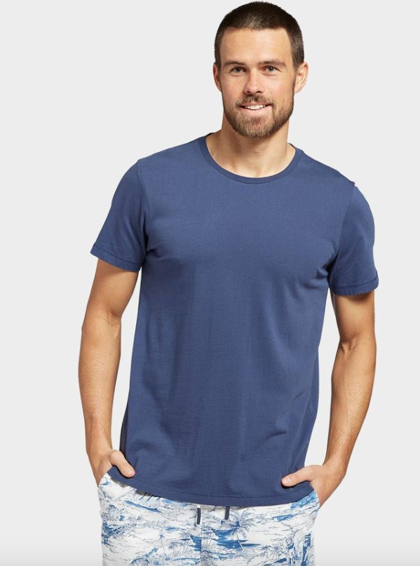 The Academy Brand, Blizzard Wash Tee, Navy