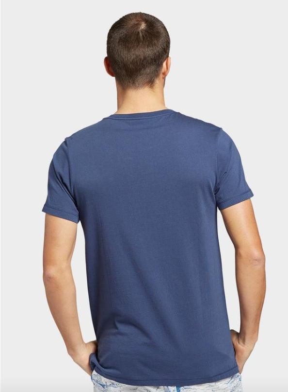 The Academy Brand, Blizzard Wash Tee, Navy