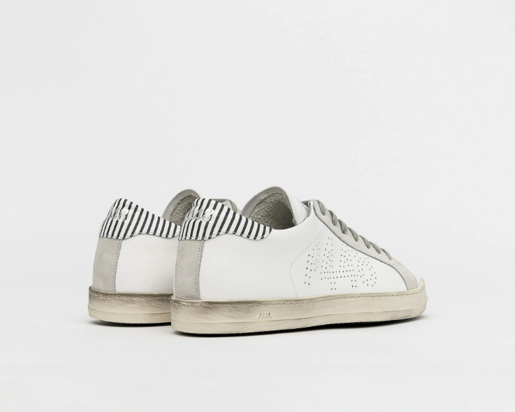 P448, John Low Sneaker, Whiterub