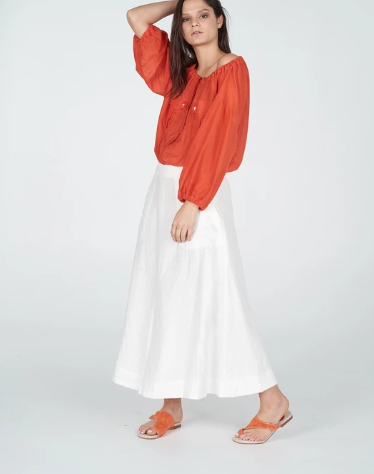 Zoe Kratzmann, Equip Skirt - Porcelain