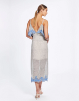 We Are Kindred, Argentina Slip Dress, Blue Tango
