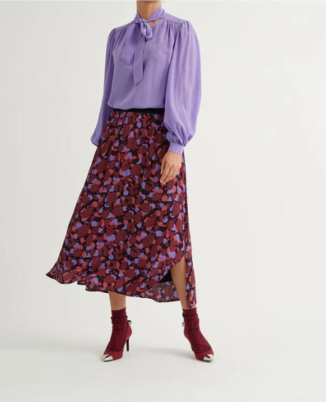 CUSTOMMADE - Vila Skirt - Dark Purple