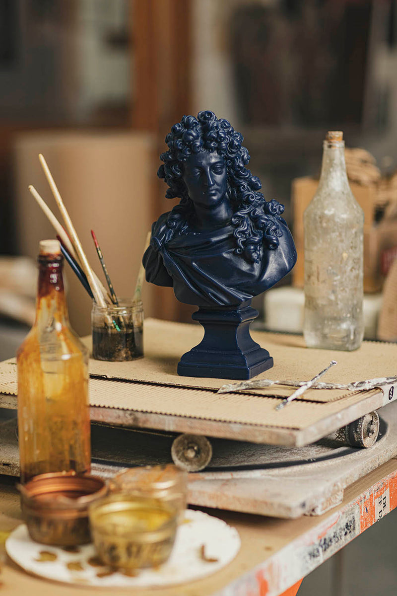 TRUDON  Louis XVI Buste Blue