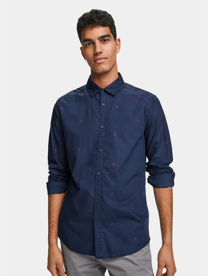 SCOTCH & SODA Palette Bleu Shirt