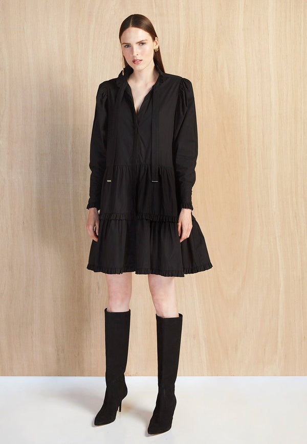 MAGALI PASCAL Odette Shirt Dress - Black