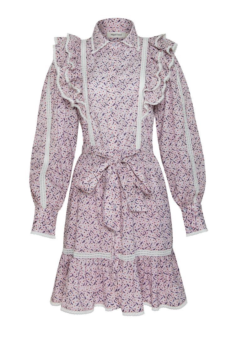 MAGALI PASCAL Jacky Shirt Dress - Floral Light