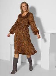SECOND FEMALE Aubane Dress - Cathay Spice