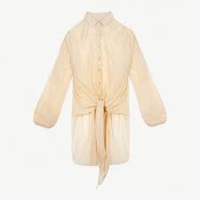 MES DEMOISELLE Sablon Linen Shirt - Taupe