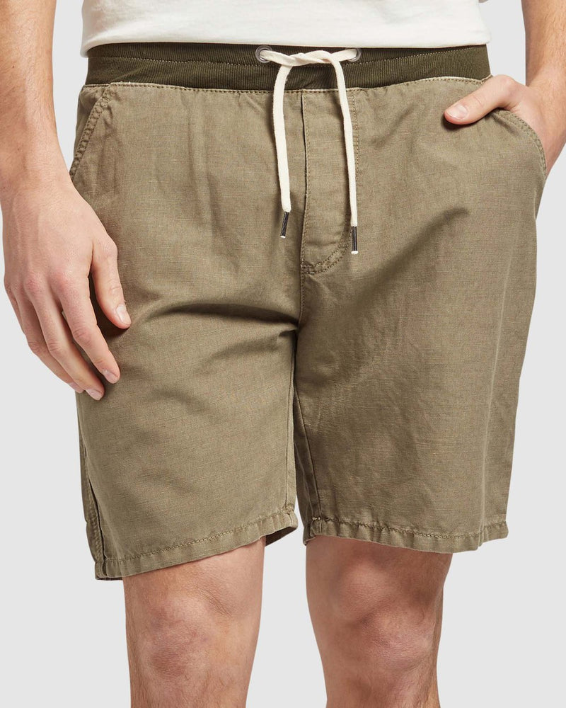 THE ACADEMY BRAND Manhattan Beach Short - Khaki