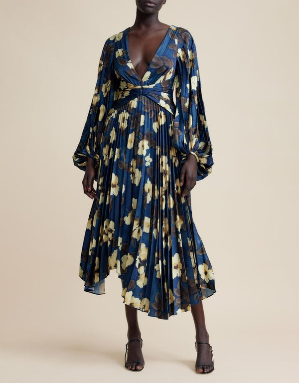 ACLER Palms Dress - Floral Posy Print