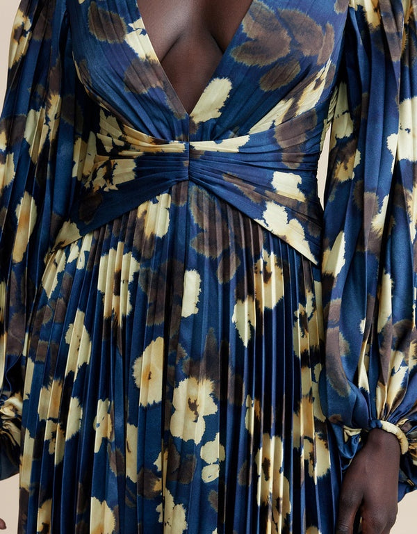 ACLER Palms Dress - Floral Posy Print