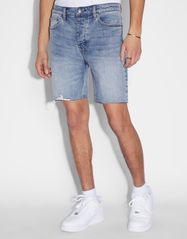 KSUBI Chopper Short Spray Out Yellow - Denim