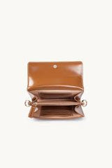 DYLAN KAIN The Juicy Patent Wallet - Chocolate