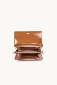 DYLAN KAIN The Juicy Patent Wallet - Chocolate