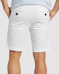 The Academy Brand, Cooper Chino Short, White