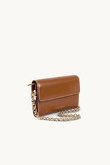 DYLAN KAIN The Juicy Patent Wallet - Chocolate