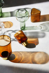 MARMOSET FOUND Luxor Glass Vase M - Butterscotch
