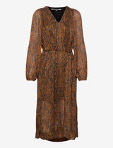 SECOND FEMALE Aubane Dress - Cathay Spice