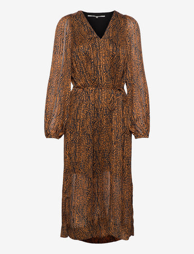SECOND FEMALE Aubane Dress - Cathay Spice